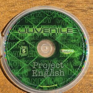 Vtg 2001 Juvenile Project English CD Rap Hip Hop Cash Money Records